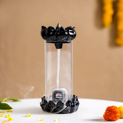 Shivling Fountain Incense Holder(10 pcs free Batti)